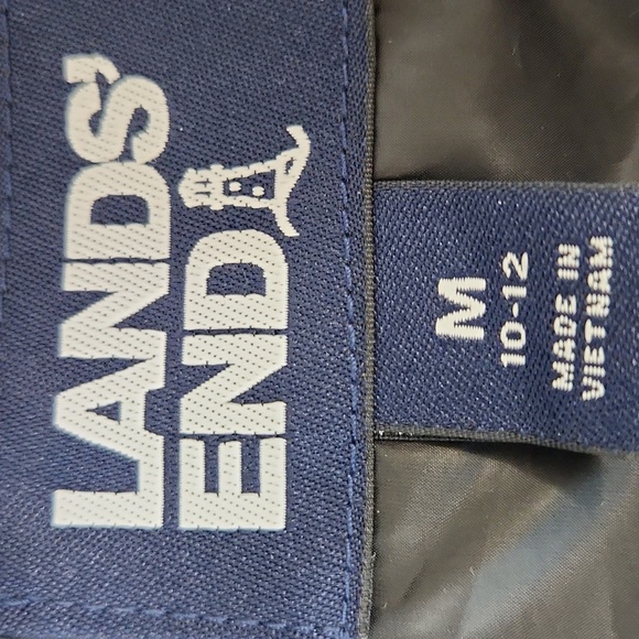 Lands End Girls Galaxy Coat. Size M (10-12) - Picture 3 of 8